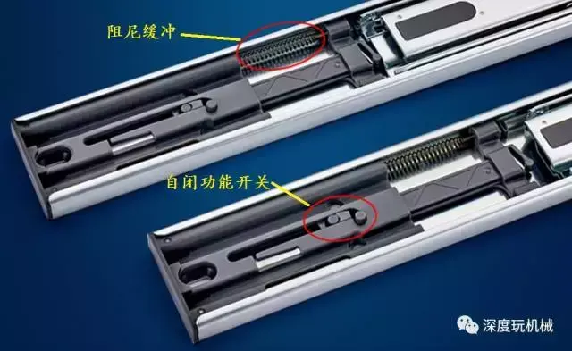 抽屉托底滑轨安装视频_抽屉托底轨道安装方法_托底式抽屉滑轨安装